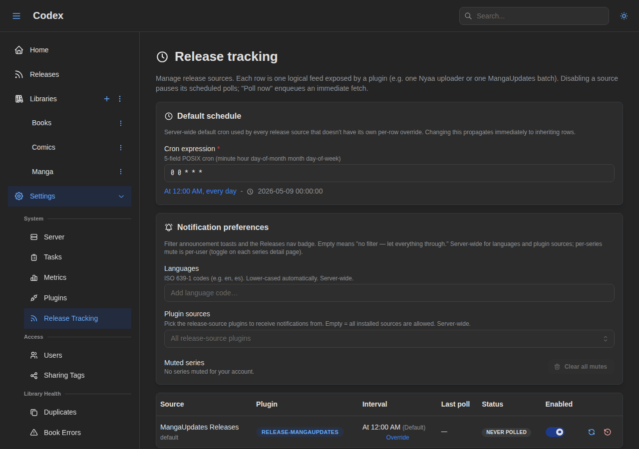 Release Tracking Overview